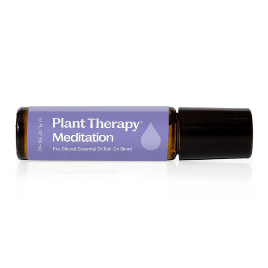Meditation Essential Oil Blend Pre-Diluted Roll-On - The Peony Haus