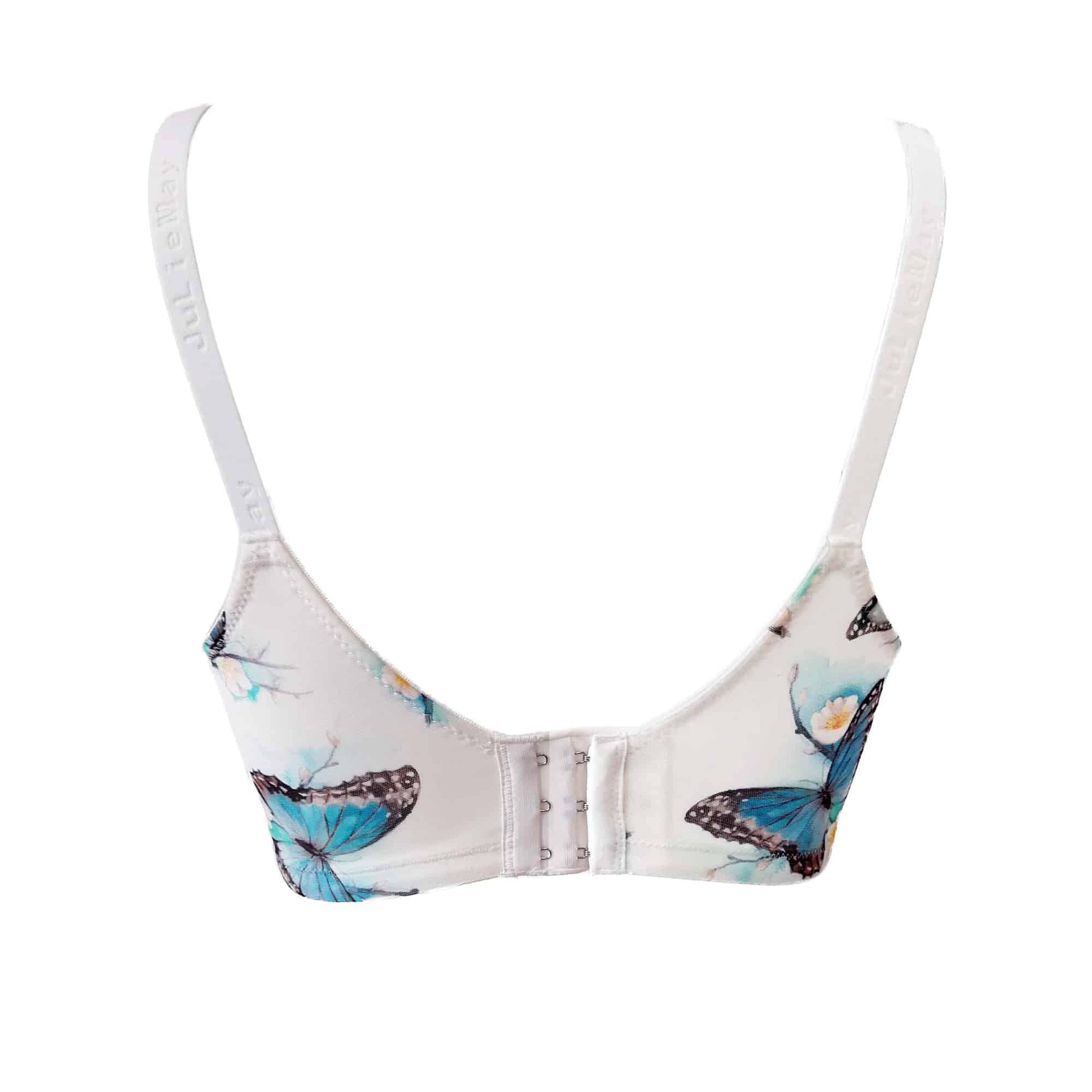 Morpho - Bendable Wire Silk & Organic Cotton Bra - The Peony Haus
