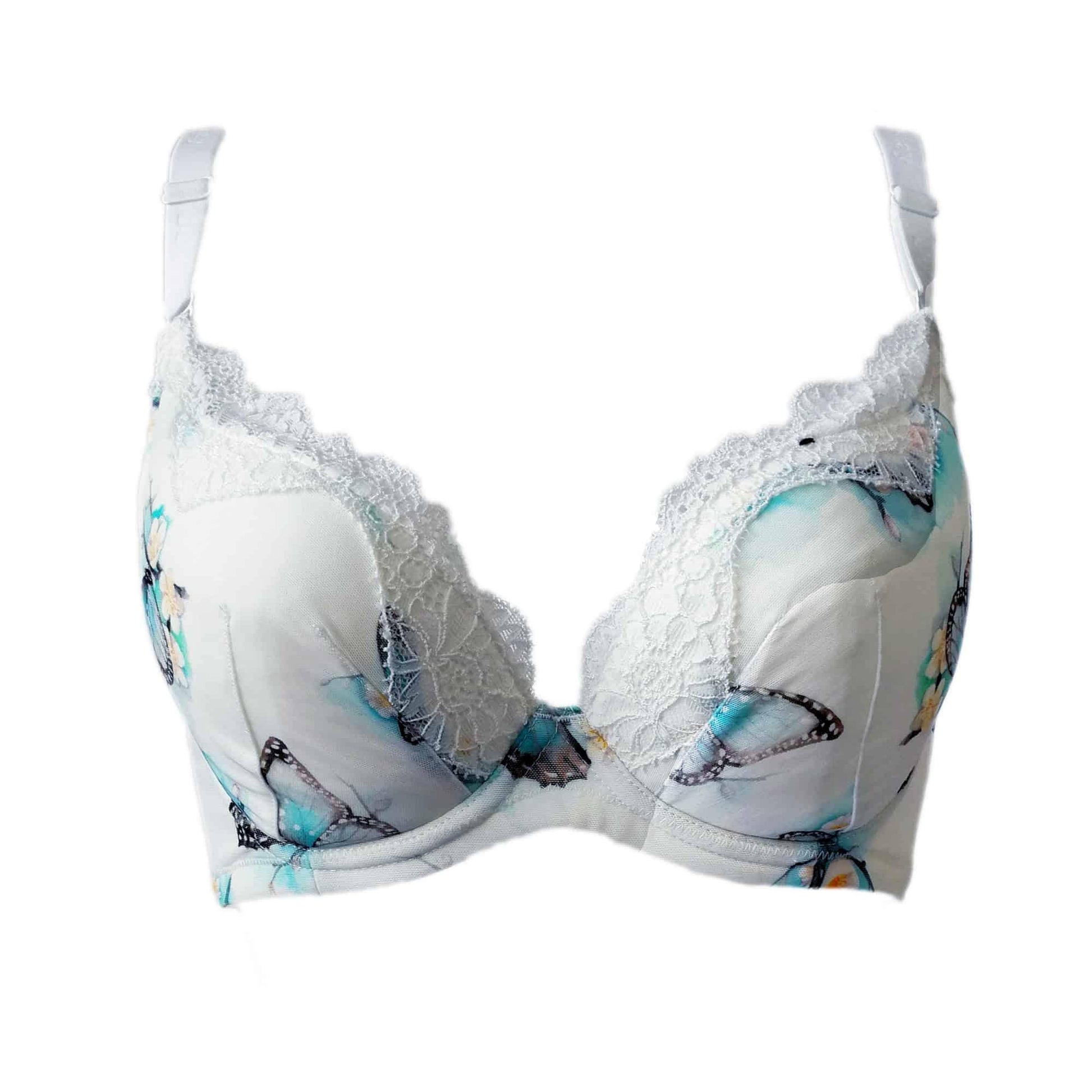 Morpho - Bendable Wire Silk & Organic Cotton Bra - The Peony Haus