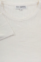 Women's Silk Wool Cashmere Multi Ribbed Dress