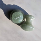 Pair of Aventurine Mushroom Gua Sha