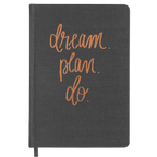 Dream Plan Do Fabric Journal