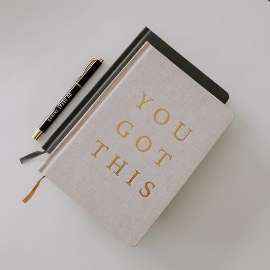 You Got This Fabric Journal - The Peony Haus