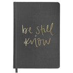 Be Still and Know Fabric Journal