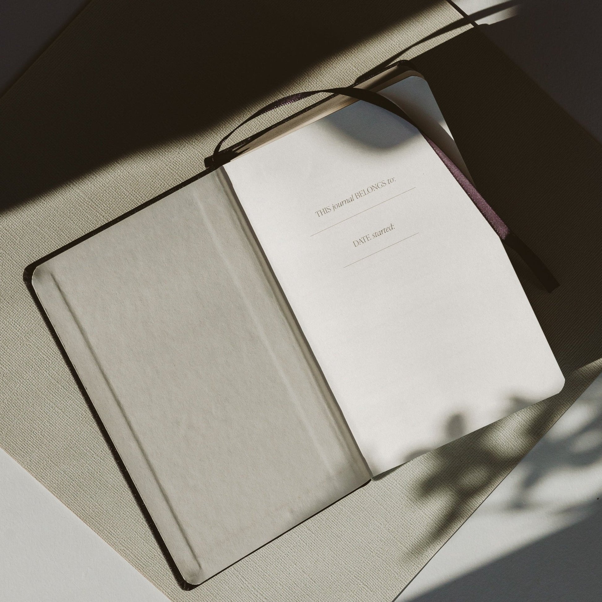 One Line A Day Fabric Journal - The Peony Haus