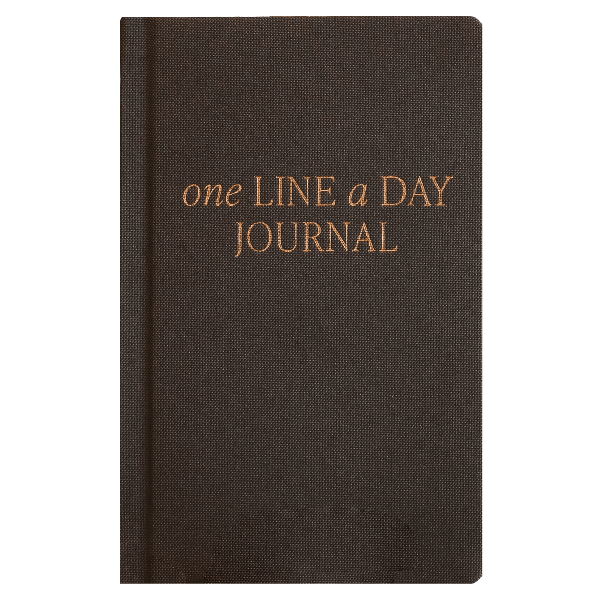 One Line A Day Fabric Journal - The Peony Haus