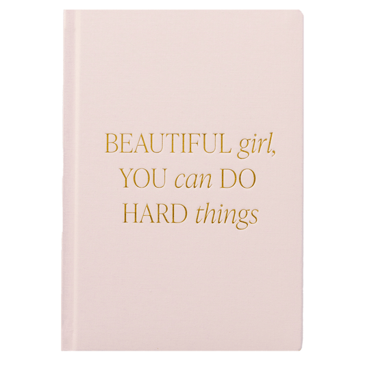 Beautiful Girl Fabric Journal - The Peony Haus