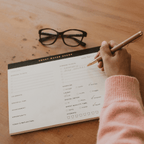 Self Care Notepad - The Peony Haus