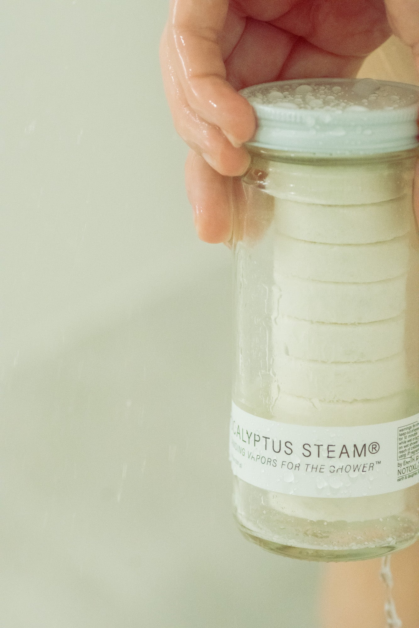EUCALYPTUS STEAM® Cleansing vapors for the shower® - Normal Jar - No Tox Life®