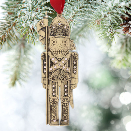 The Nutcracker Knight Ornament (Bronze)