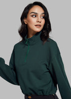 Long Collar Fitness Sports Sweater