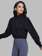 Long Collar Fitness Sports Sweater