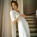 OLYMPIA Embroidered Cotton Dress - The Peony Haus