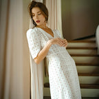 OLYMPIA Embroidered Cotton Dress - The Peony Haus