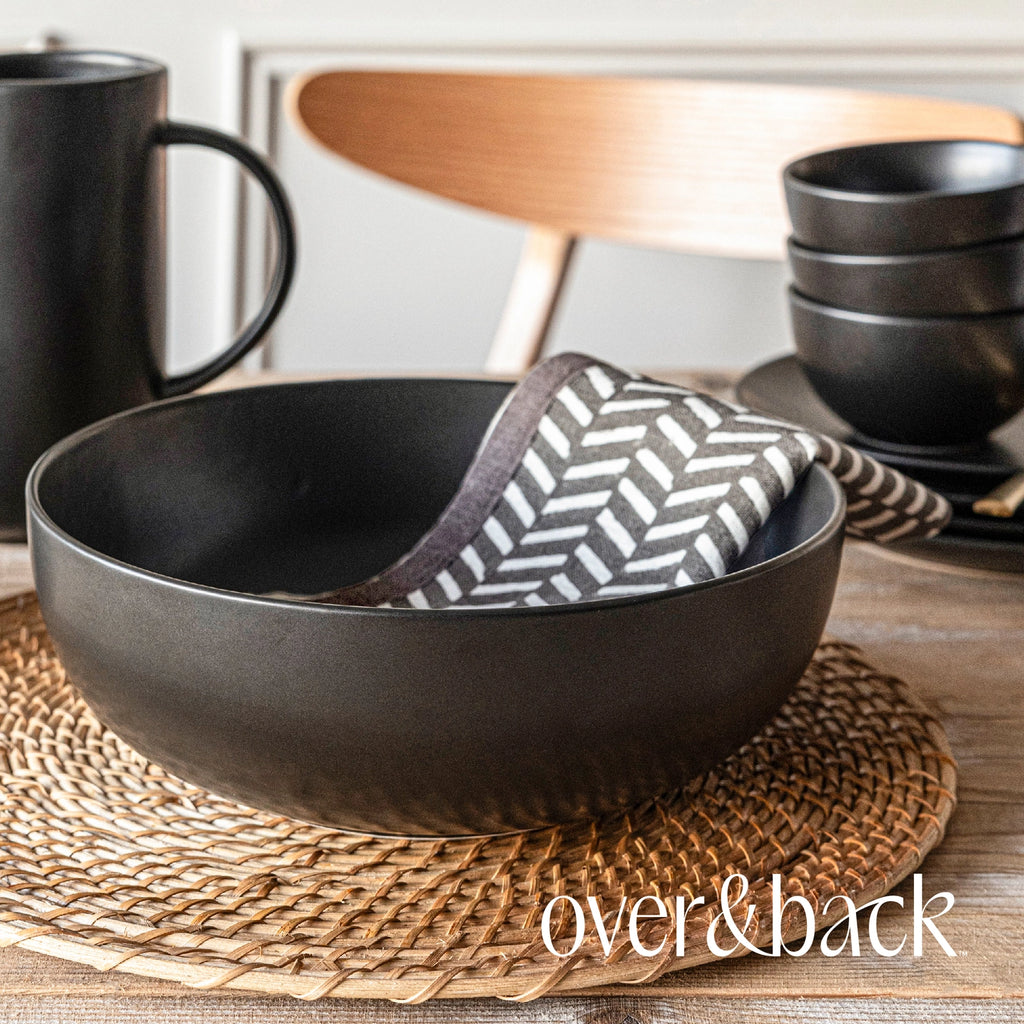 Over&Beck Hand-Blocked Cotton Napkins