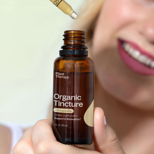 Organic Ashwagandha Herbal Tincture - The Peony Haus
