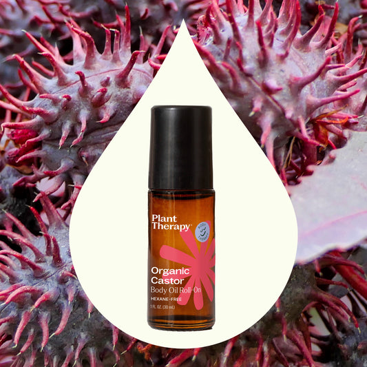 Organic Castor Body Oil Roll-On - The Peony Haus
