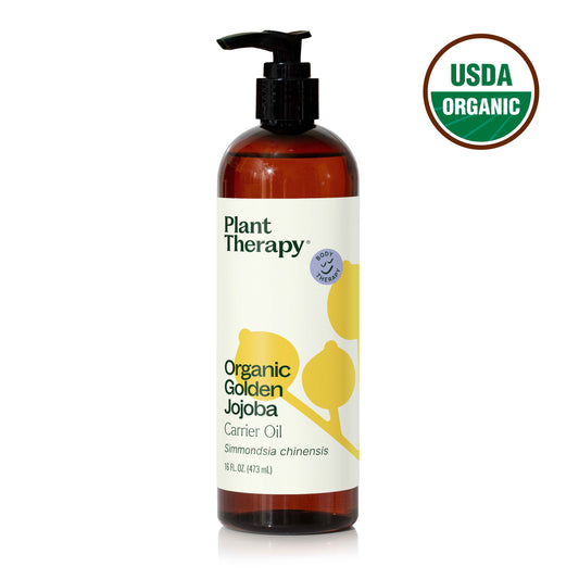 Organic Golden Jojoba Carrier Oil - The Peony Haus
