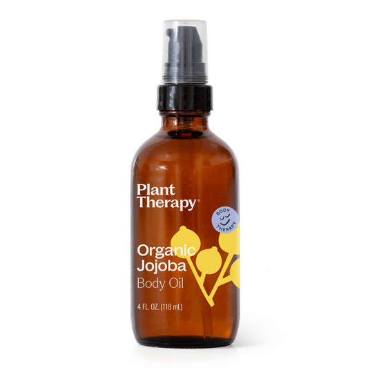 Organic Jojoba Body Oil 4 oz - The Peony Haus