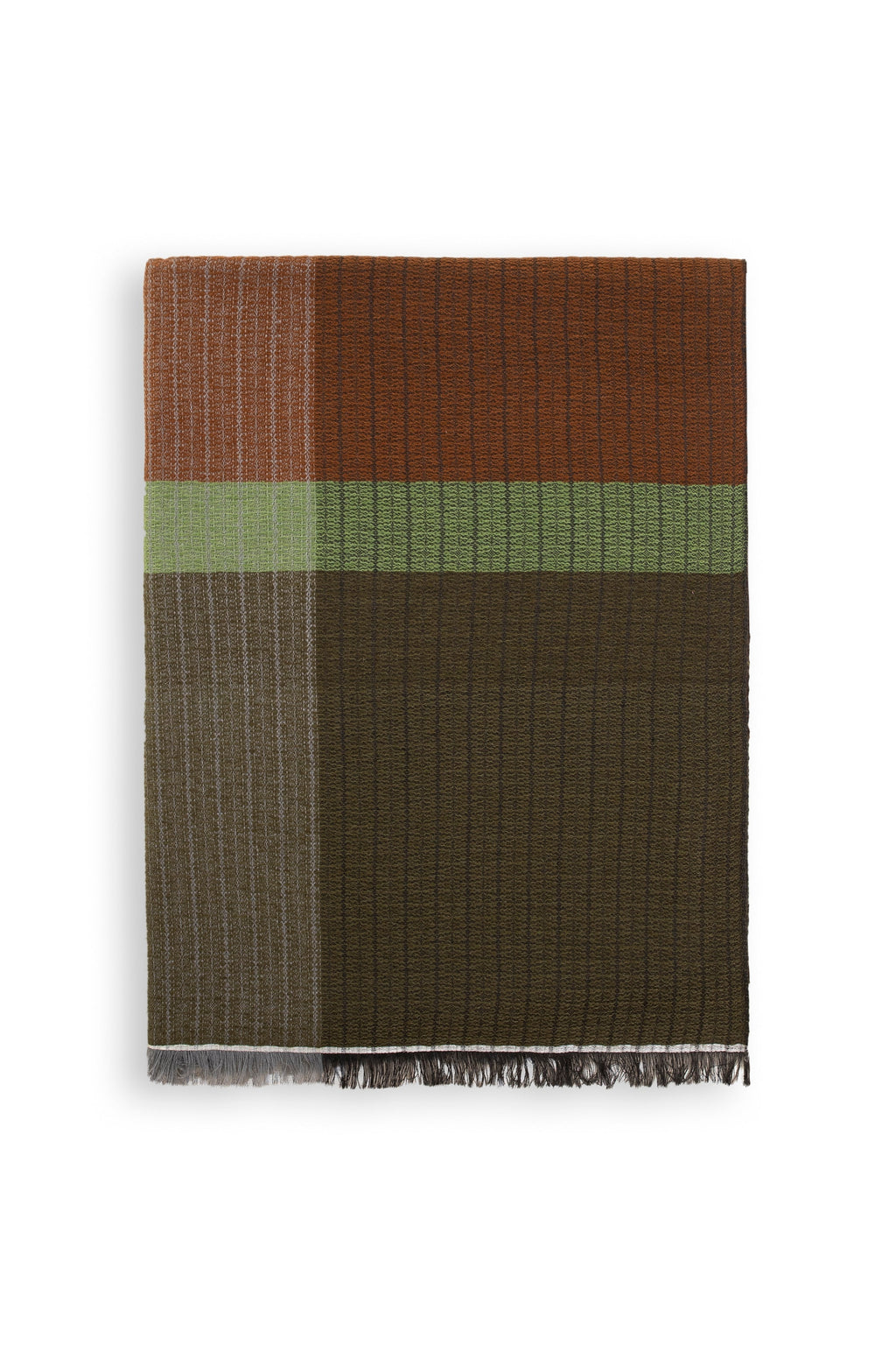 Rough Weave Plain Unisex Cashmere Scarf