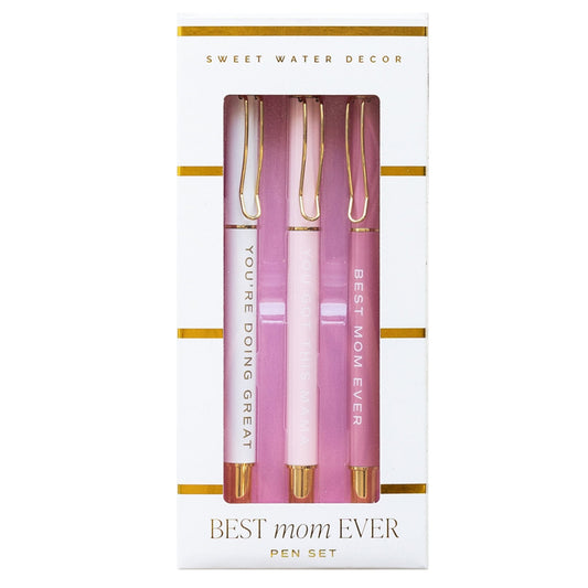 Best Mom Ever Pen Set - The Peony Haus