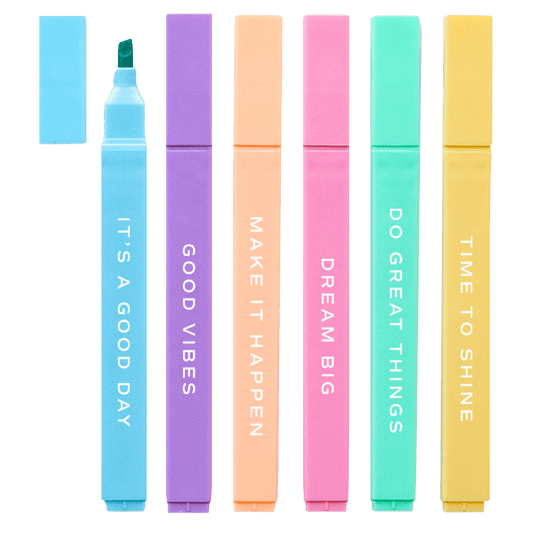 Do Great Things Highlighters Set - The Peony Haus