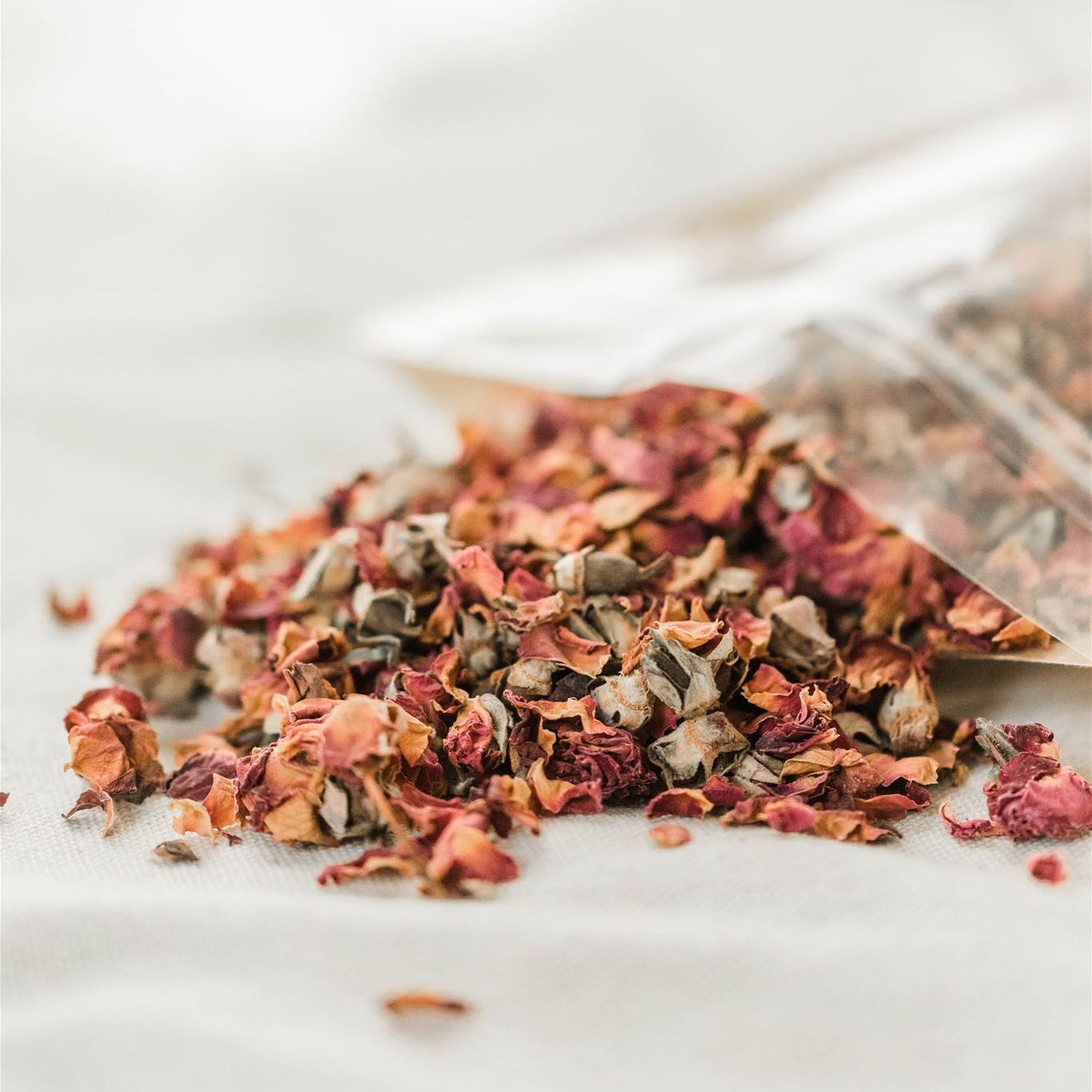 Organic Rose Petals | Ayurvedic Herbal Ally for Heart-Opening - The Peony Haus