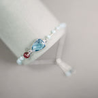 London Blue Quartz Adjustable Gemstone Bracelet