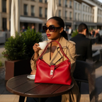 THE CLARA LEATHER SLOUCH BAG