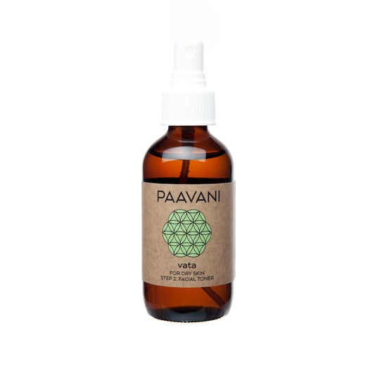 Vata Toner | Ayurvedic Facial Mist for Dry, Delicate Skin - The Peony Haus