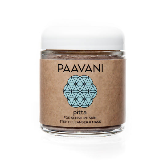 Pitta Cleanser & Mask | Ayurvedic Cleansing Grains for Sensitive, - The Peony Haus
