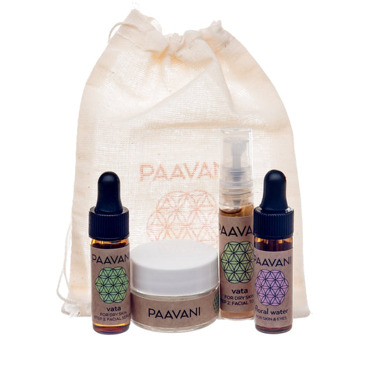 Vata Skincare Ritual | Ayurvedic Facial for Dry, Delicate Skin - The Peony Haus