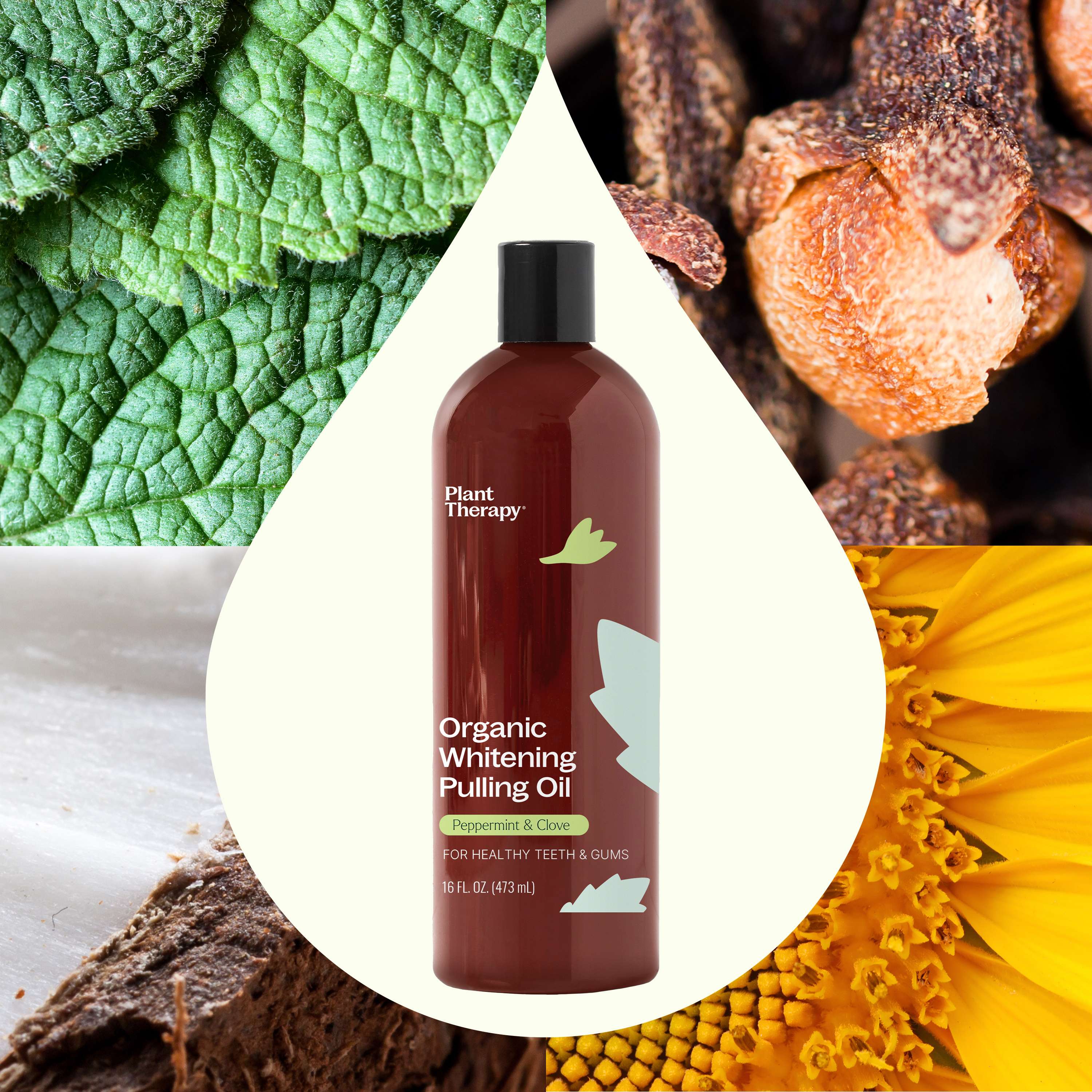 Organic Whitening Pulling Oil - The Peony Haus