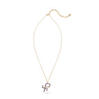 Armenian Initials Pastel Necklace
