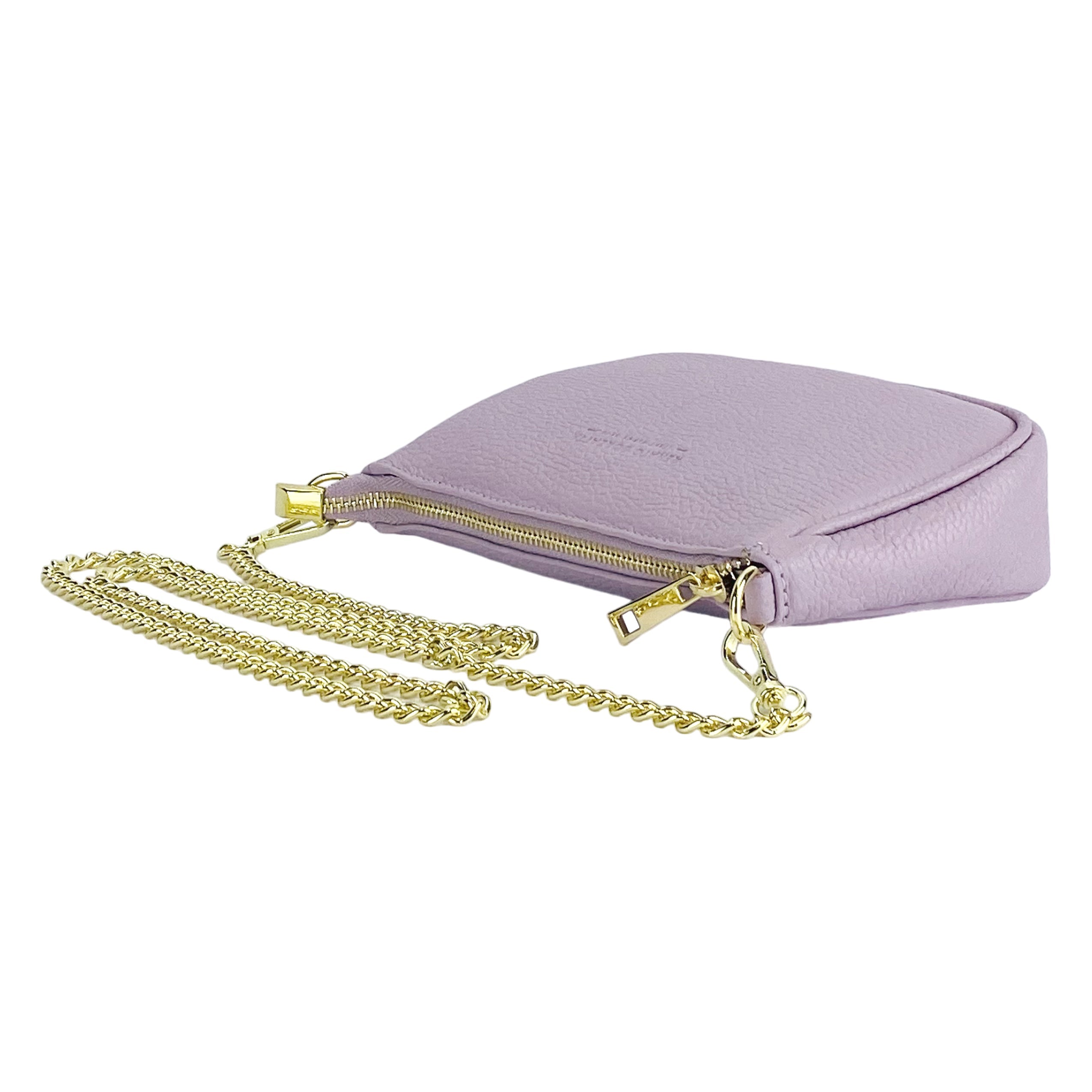 RB1022CI | Borsa Piccola in Vera Pelle Made in Italy con Tracolla a