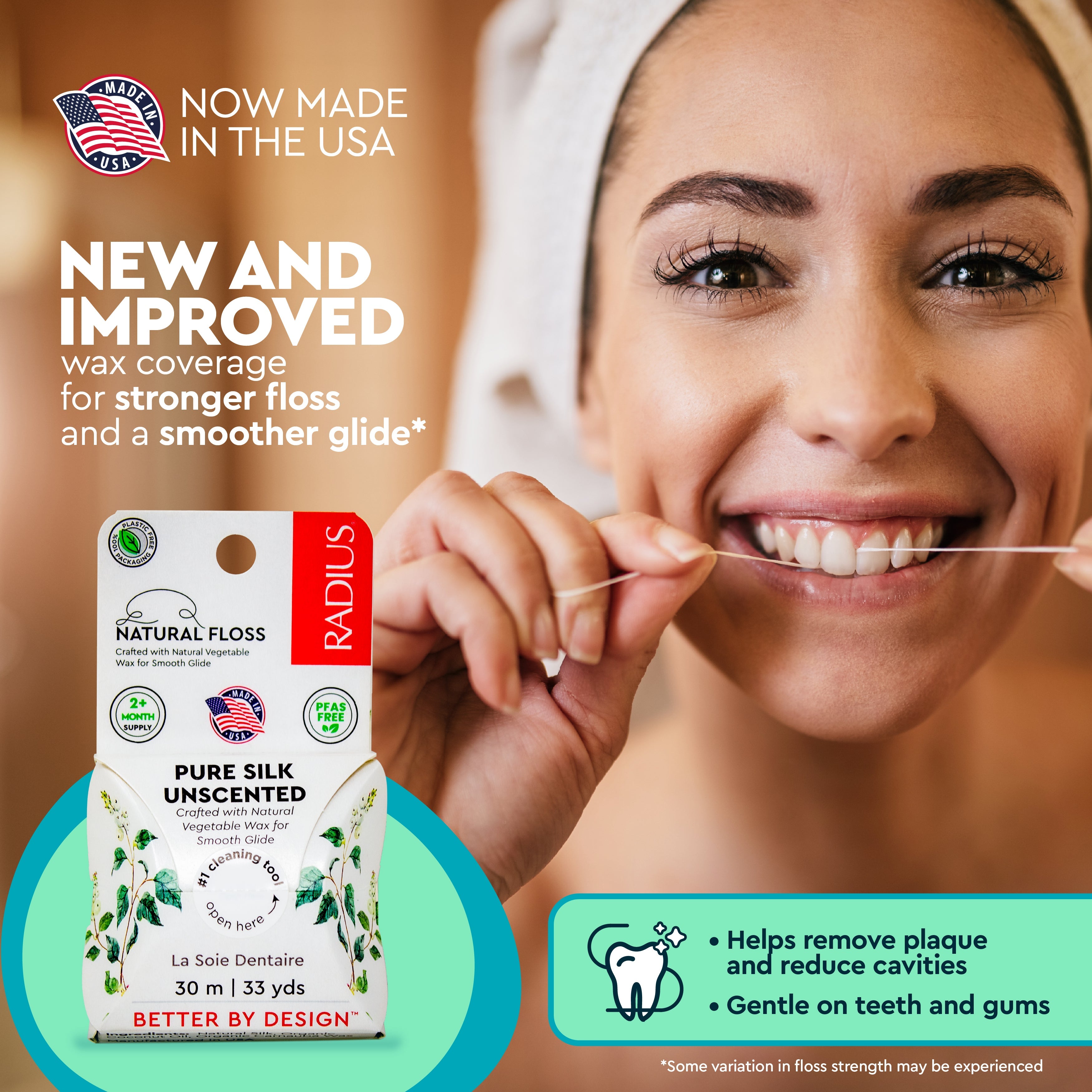 Natural Biodegradable Silk Floss™