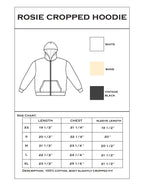 Rosie Cropped Zip-Up Hoodie