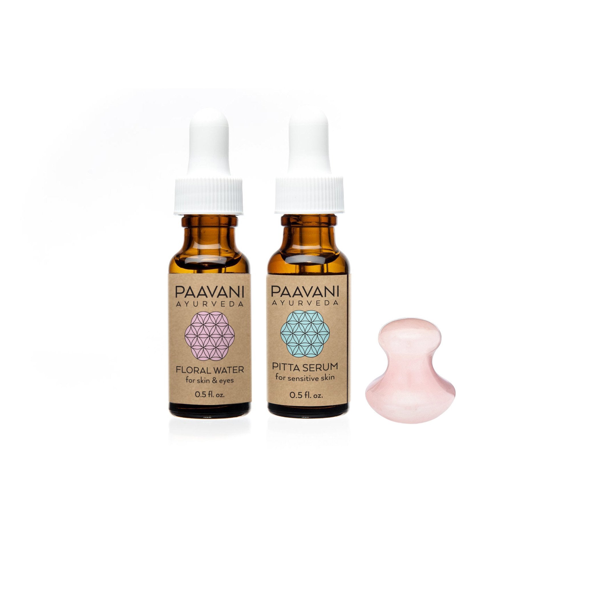 Radiant Skin Ritual | Ayurvedic Rose Quartz Facial Massage Kit - The Peony Haus