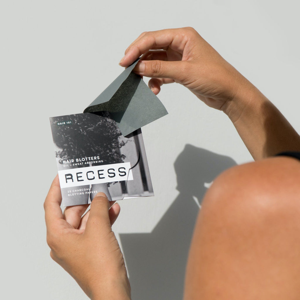 HAIR 101: Charcoal + Hemp Hair Blotters (25 blotter papers)