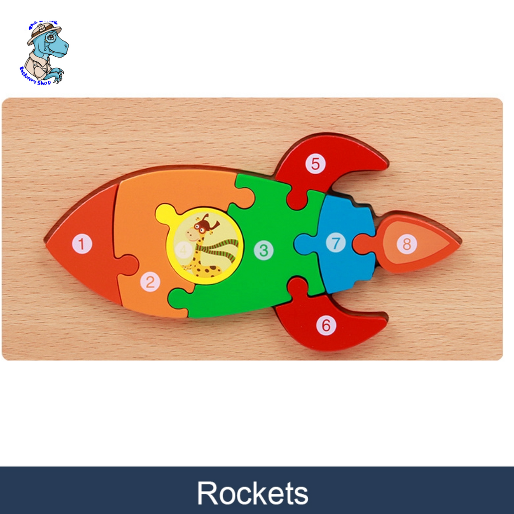 3D Wooden Puzzle