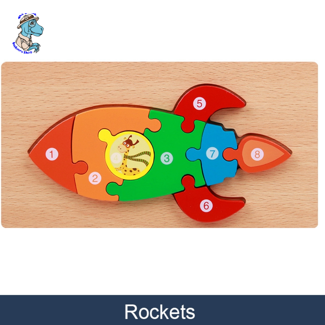 3D Wooden Puzzle