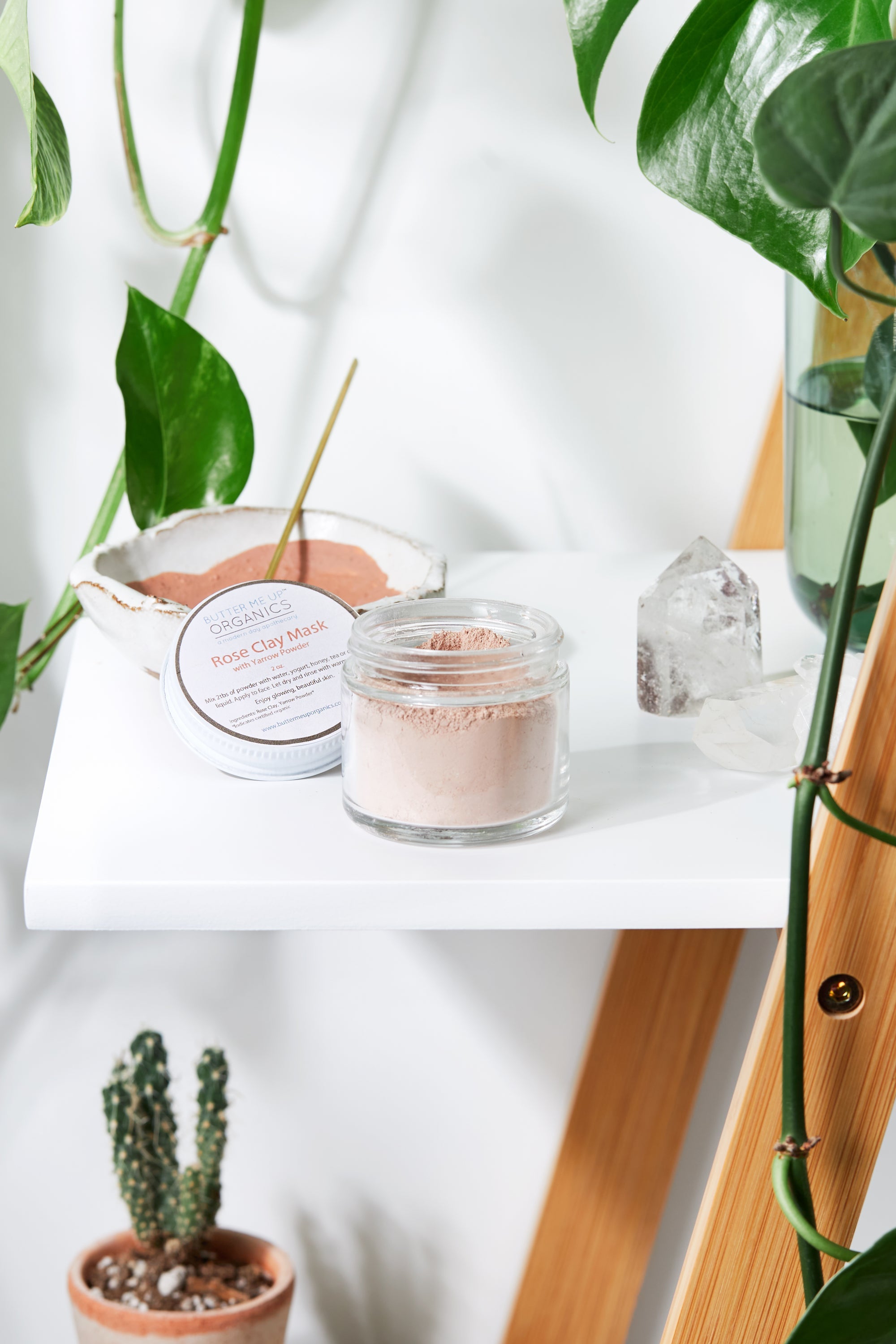 Rose Clay Face Mask - The Peony Haus