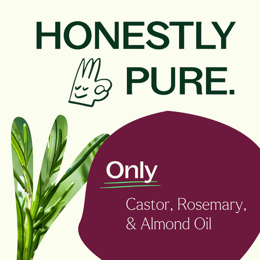 Rosemary & Castor Hair Oil - The Peony Haus