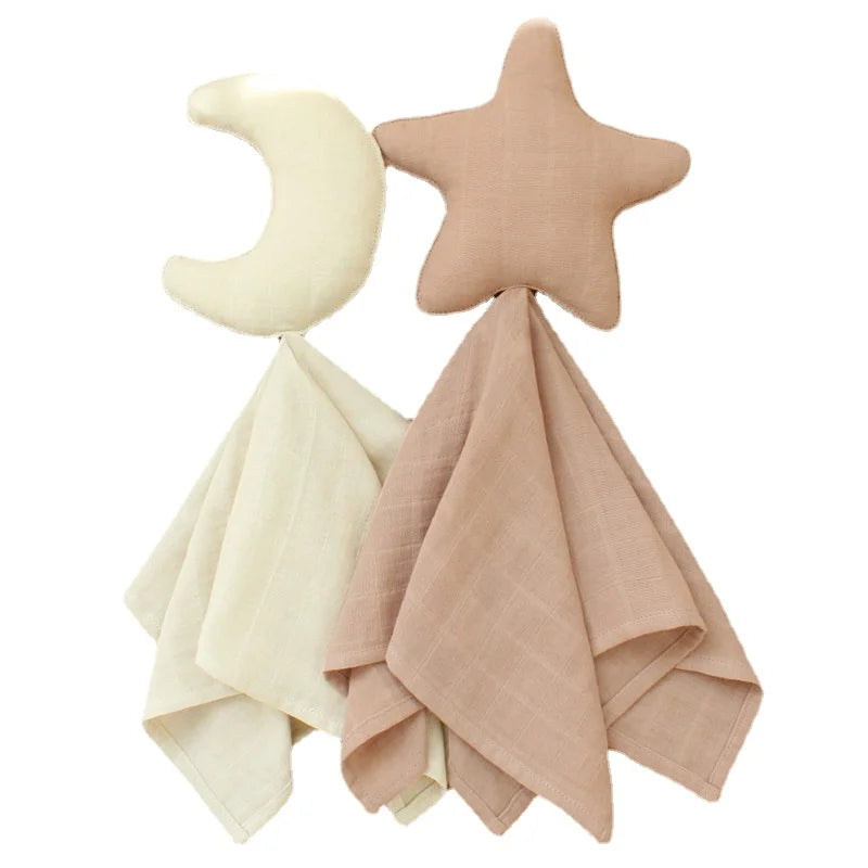 New Born Soothe & Appease 100% Organic Cotton security blanket