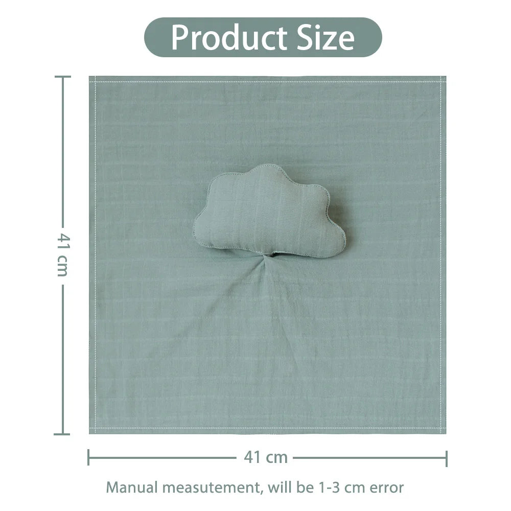New Born Soothe & Appease 100% Organic Cotton security blanket