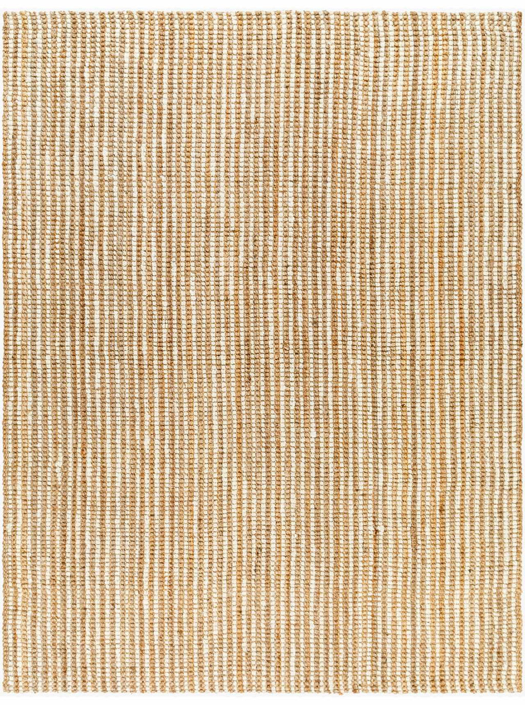 Ambel Tan&Brown Jute Rug