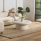 Ambel Tan&Brown Jute Rug