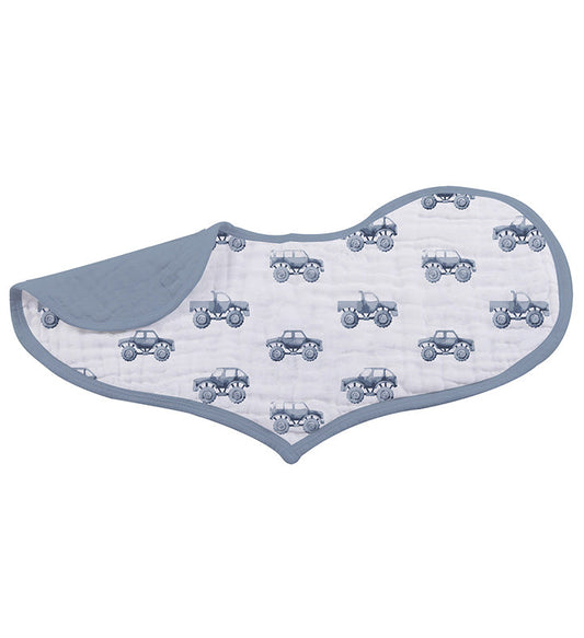 Rough Terrain Cotton Heart Bibs - The Peony Haus