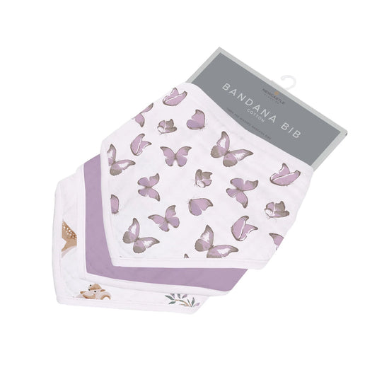 Mountain Meadow Cotton Bandana Bibs - The Peony Haus