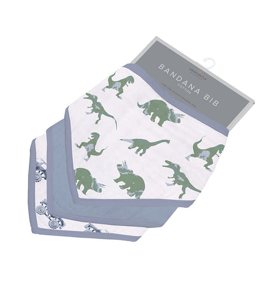 Rough Terrain Cotton Bandana Bibs - The Peony Haus